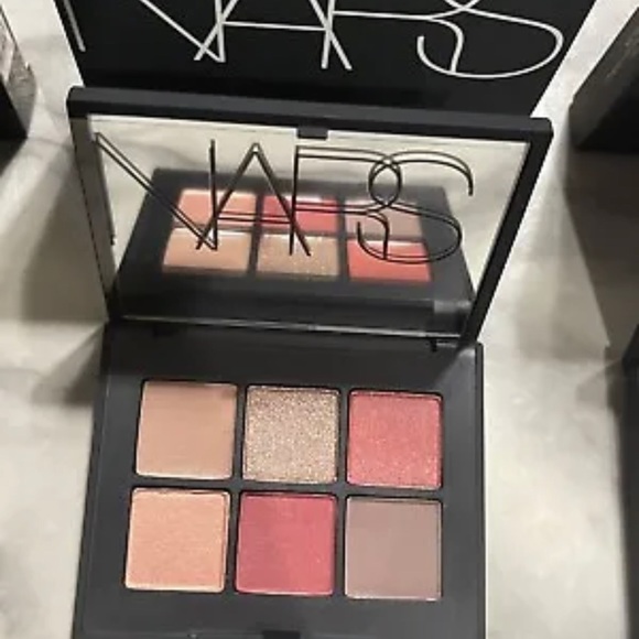 New Lot Of 3 Nars  Eyeshadow Palettes Voyageur Suede, Nectar, +  Hibiscus  New - Picture 3 of 6